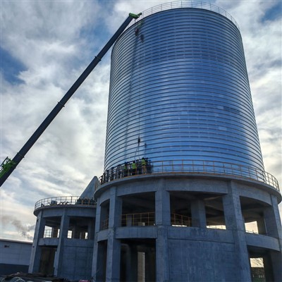 Spiralni jekleni silos